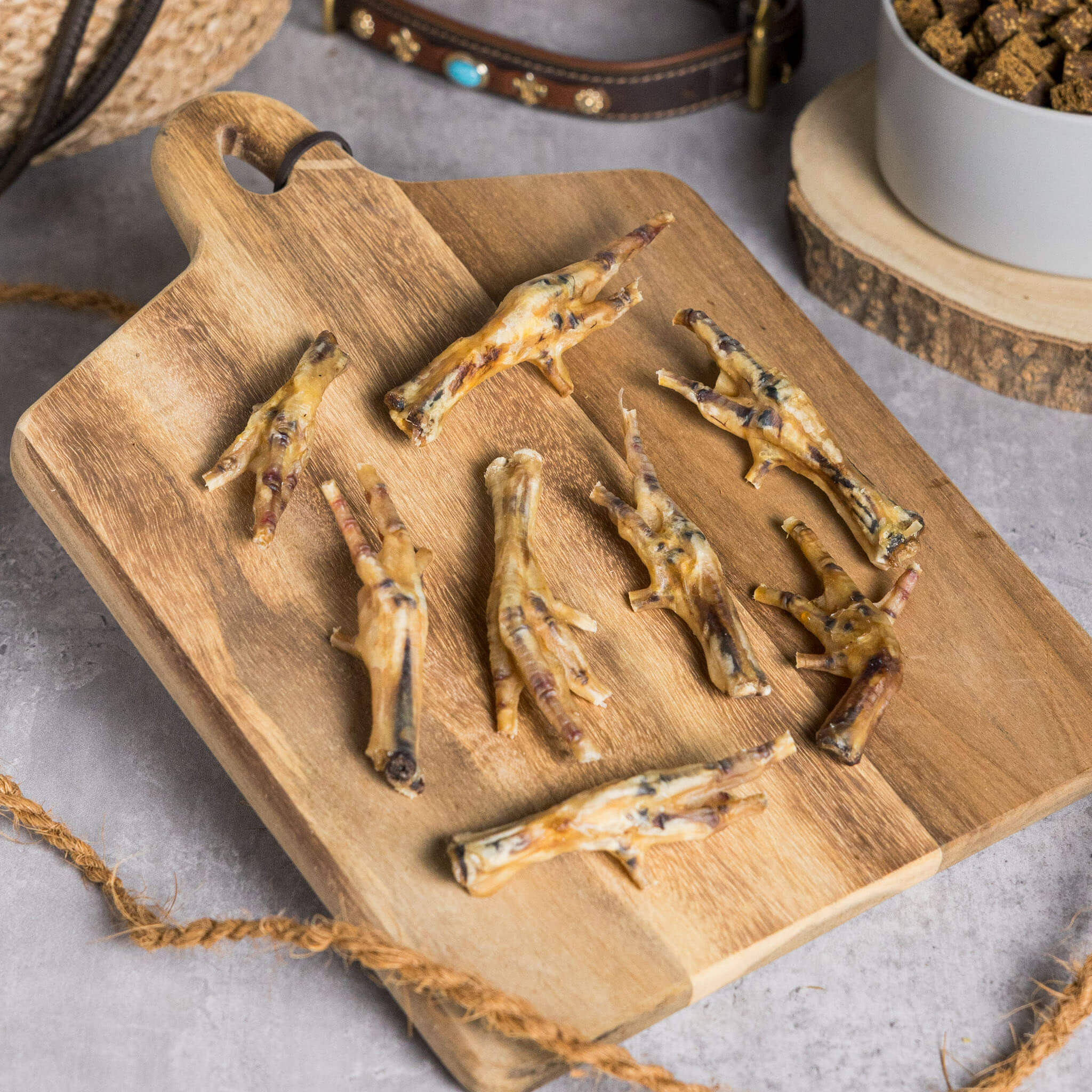 Hühnerfüße getrocknet