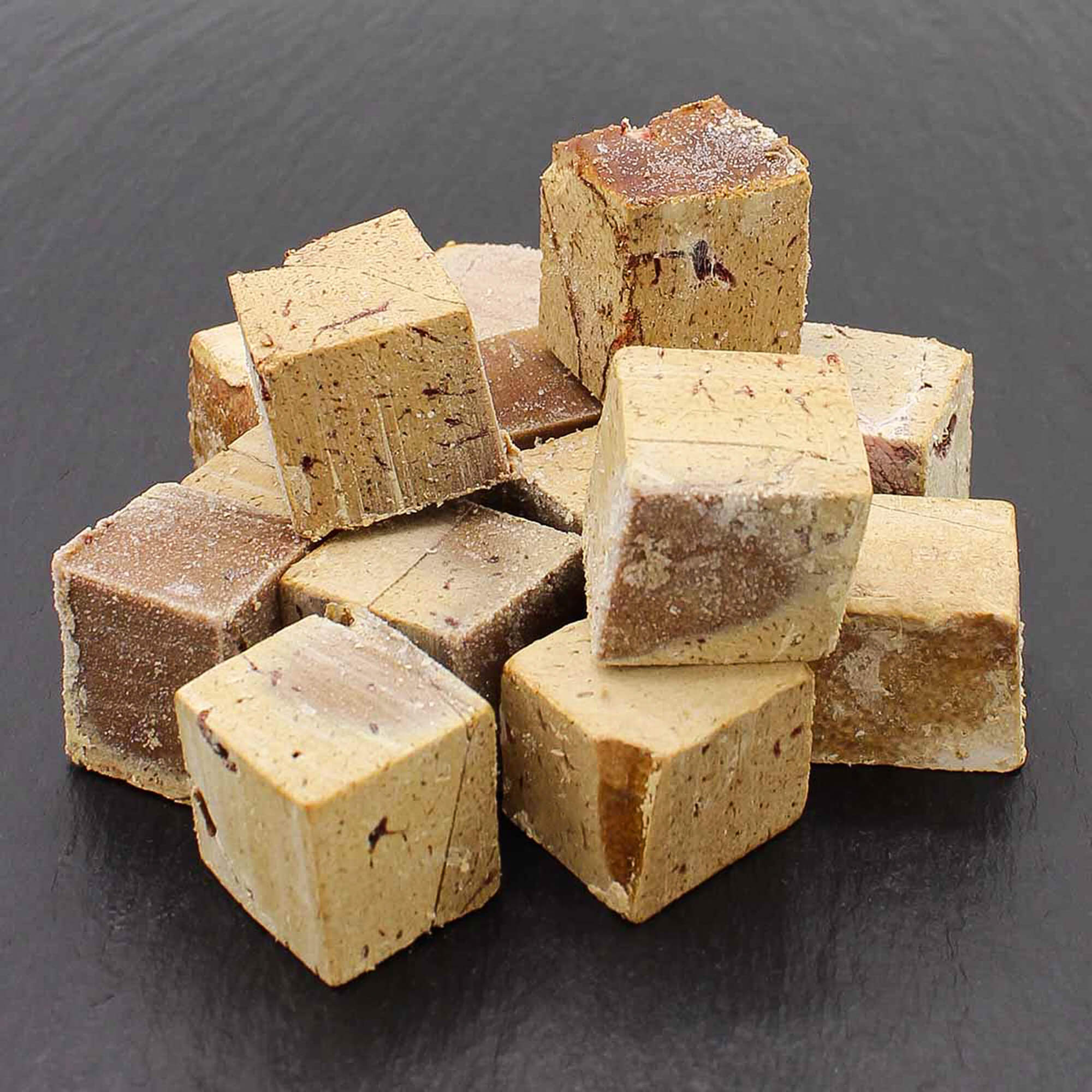 100% Putenleber, Würfel