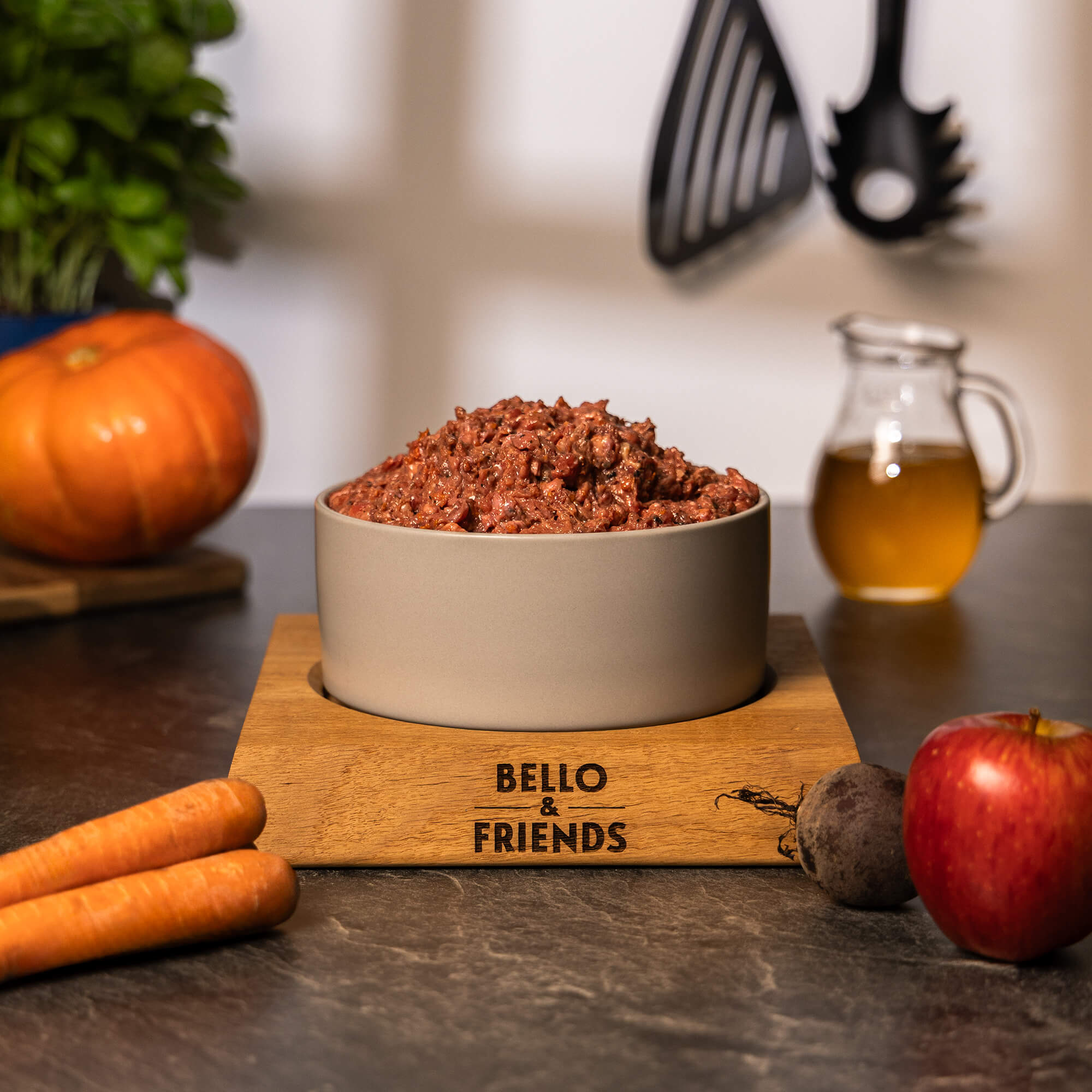 Barf Menü Huhn und Fisch